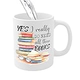 Cuit à 350 degrés : la tasse pour amateur de livres est cuite à plus de 350 degrés pour que chaque tasse à café blanche dure longtemps sans se rayer ou se décolorer comme les tasses ordinaires.