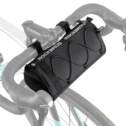 ROCKBROS Bike Handlebar Bag：1.5L Large Capacity Bicycle Front Bag with