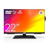 Cello C2224F TV Full HD da 22 pollici, 230 V, lettore DVD integrato, altoparlanti satellitari integrati con riproduzione audio perfetta, non smart, facile da usare