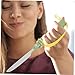 COOLHIYA 2pcs Eating Utensils for Disabled High-Grade Material Cutter Spoon Serving Knife for Elderly Food Spoon for Hand Spasm Disease