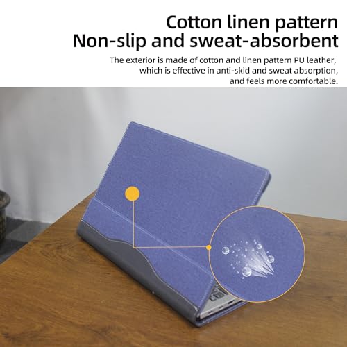 Funda para Laptop ASUS Vivobook S16 16" PU Cuero Azul miniatura 5