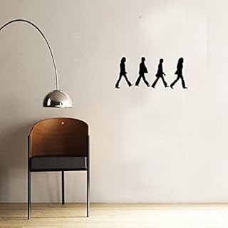 The Beatles - DIY easy to apply wall vinyl sticker fun and cool for home improvement and decorations makes the