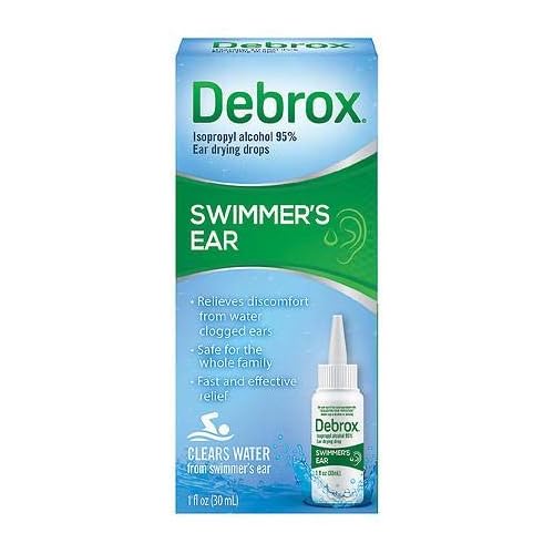 DebroxSwimmer's Ear Drying Drops for Adults & Kids, 1 Fl oz. (Pack of 2)