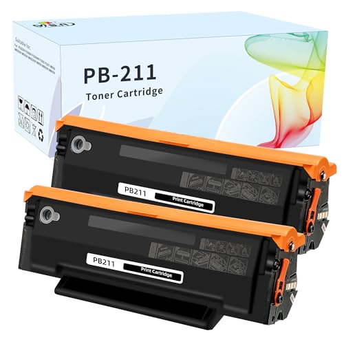 Toner PB-211 pour éviter les pannes sur Pantum P2500W et M6550NW (Lot de 2)