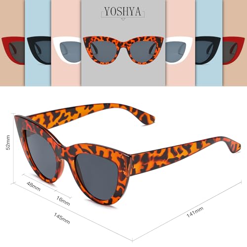 Image of Retro Vintage Narrow Cat Eye Sunglasses for Women Clout Goggles Plastic Frame