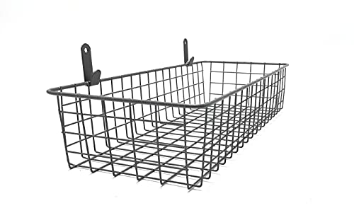 3 Set Hanging Wall Baskets For Storage,Wire Baskets For Organizing,Wall Mount Wire Basket Shelf Organizing Decor For Bedroom Farmhouse Kitchen Bathroom Pantry,Over The Door Organizers.industrial Gray #TOP7