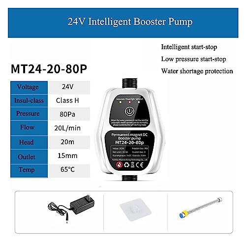 Pompe de surpression automatique 24V pour augmenter la pression du robinet et de la douche - 7