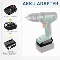 MT18BOSC Akku Adapter für Makita auf für Bosch Haus und Garten Grün Werkzeug, Adapter für Makita 18V Akku auf für Bosch Gardena PBA/PSB/PSR Elektrowerkzeug – Ansicht 2