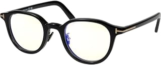 [Tom Ford] [汤姆福特] PC 眼镜 FT5857-D-B/V 001 48 黑色/金色/透明(防蓝光) [平行进口商品]