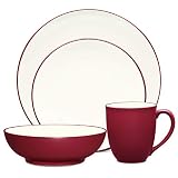 Noritake Colorwave Raspberry - 4 piece place setting