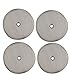D&A French Coffee Press Replacement Filter - 4.6" Universal 12-Cup (1500ml) Reusable Stainless Steel Metal Filter Mesh for Bodum French Press Coffee Makers, Espresso & Tea Machines(4 Pack)