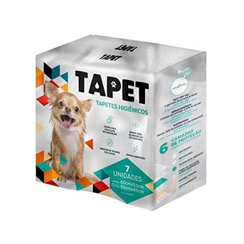TAPETE HIGIÊNICO TAPET - 60X55 cm - 30 UNIDADES