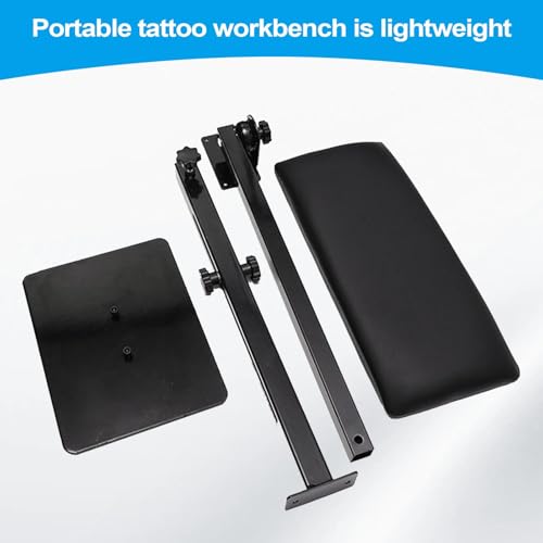 Appui-bras tatouage avec support réglable en mousse pour studio - 3