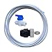 Kit De Conexión para la Instalación De Filtros De Nevera Vyair para Refrigeradores de Estilo Americano Adecuado para Samsung, LG, Daewoo, Bosch, GE, Whirlpool con Tubo de 1/4" Y Tubo de 5m