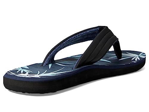 Image of Quiksilver mens Quiksilver Men's Carver Print 3 Point Flip Flop Athletic Sandal
