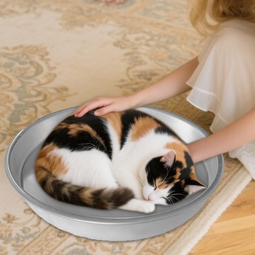Kühlbett für Hunde, 40 cm, Aluminium, kühlendes Bett, waschbar, rutschfest, tragbar, für Haustier, Sommerbox, Reisehütte, heißes Wetter, drinnen