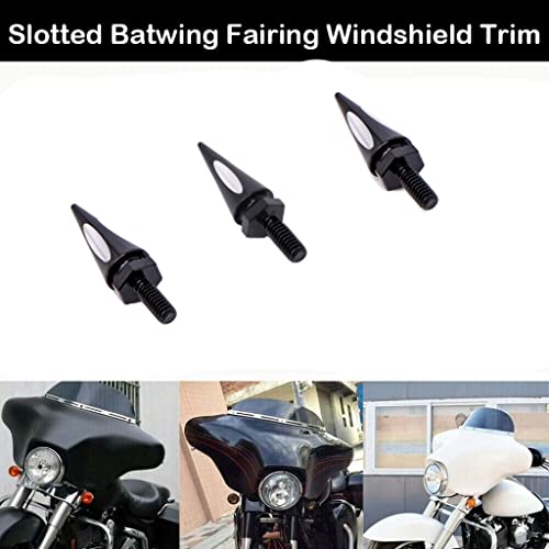 Cwxedn Fairing Bolts Windshield Trim Spikes Screws Bolts Kit Compatible With 1996-2013 Harley Touring Ultra Limited Electra Glide Street Glide Flhx #TOP3