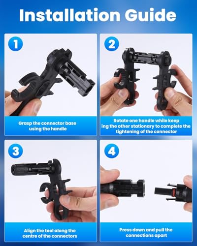 27 paar Solar Stecker Set, IP67 Wasserdicht Solarstecker Männlich/Weiblich, Solar Panel PV Kabel MC4 Stecker, Solar Verbinder Ladereglerzubehör