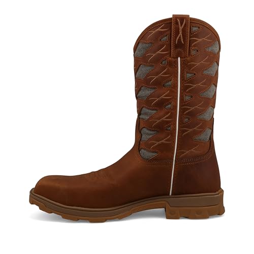 Image of Twisted X Men's 11 inch Pull On Nano Composite Toe UltraLite X Western Work Boot