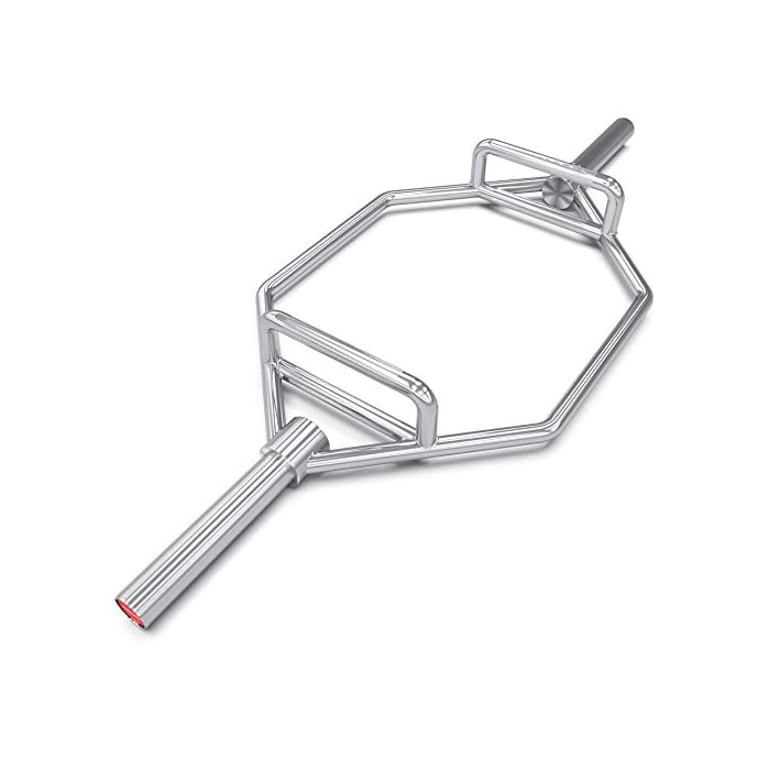 Buy Synergee 20kg and 25kg Chrome or Black Olympic Hex Barbell Trap Bar