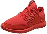 adidas Tubular Radial, Zapatillas de Gimnasia Hombre, Rosso (Red/Red/Cblack), 42 2/3 EU