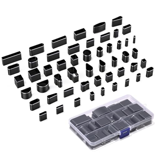 Flyrivergo 52 Shape Style Leather Hole Punch Die Set - Multi-Shape Craft Dies for Manual Die Cutters, DIY Leather Wallet Keychain