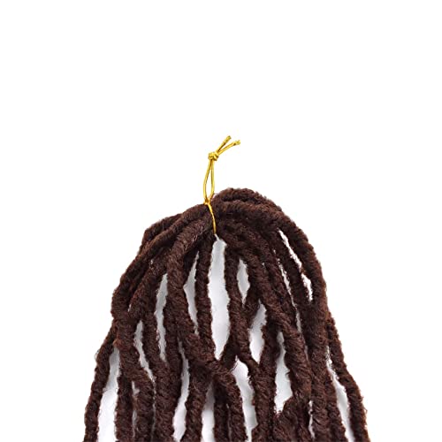 Freeshow Micro Locs Crochet Hair Soft Locs 20In 3X Faux Locs Crochet Hair 4 Packs Color 33 Sister Locs Crochet Braids For Black Women（20",33#) #TOP4