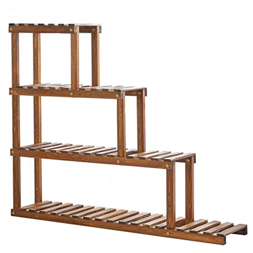 GIZNXBA Blumenständer Fensterbank 4 Stufige Blumenregal Balkon Blumentreppe Pflanzentreppe Blumenbank Wohnzimmer Pflanzenständer Für Garten Patio Balkon Rasen GIZNXBA Blumenständer Fensterbank 4 Stufige Blumenregal Balkon Blumentreppe Pflanzentreppe Blumenbank Wohnzimmer Pflanzenständer Für Garten Patio Balkon Rasen