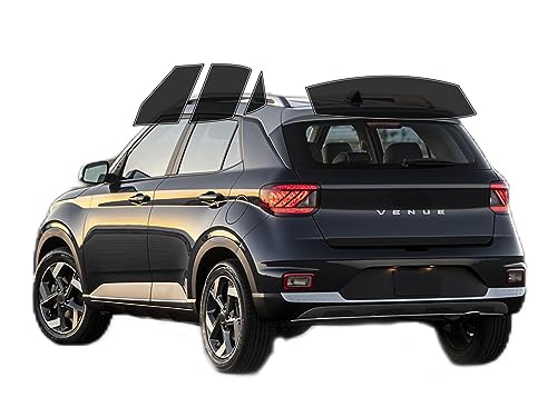 AUTOTEK Precut Windows Tint Film All Sides Cars Sun Blocking Protection Privacy Anti Shatter Glass 2 Ply Film Any Tint Shade kit for Hyundai Venue 2020-2025
