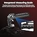 SMALLRIG Module Top Handle for DJI Focus Pro LiDAR, Integrated 23cm / 9.05in Measuring Scale and Telescoping Rail, Anti-Slip Grip with Cold Shoes, Locating Holes for ARRI, 1/4