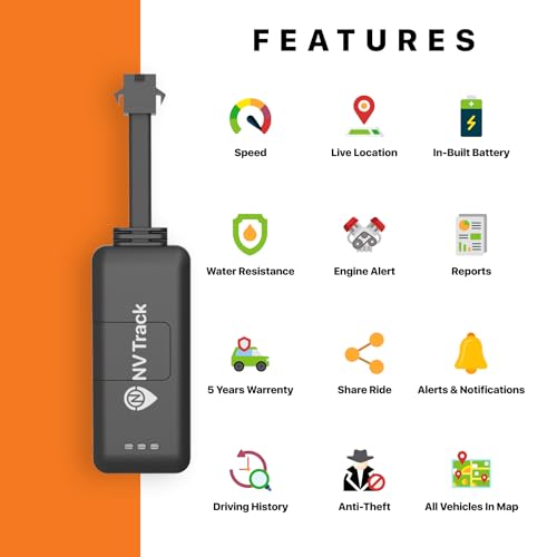 NV Prime Car /Bike /EV Waterproof NXT GEN GPS Tracker with 5 Years ...