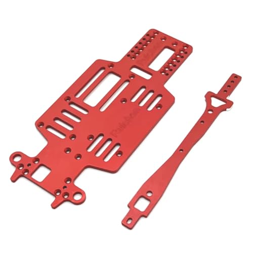 RC�X�y�A�p�[�c For MINI-Q 1/28 RC�J�[�A�N�Z�T���[ 2���� ���^���A�b�v�O���[�h �}���`�z�C�[���x�[�X�x�[�X�v���[�g��2�K�X���u�p�[�c(Red)