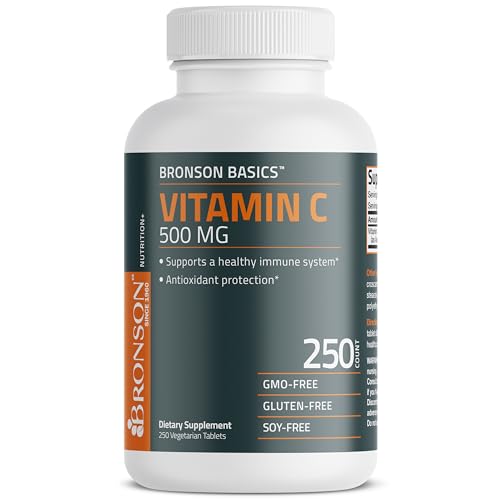 Bronson Vitamin C 500 MG Supports a Healthy Immune System & Antioxidant