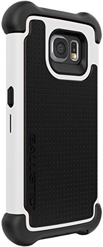 Ballistic Samsung Galaxy S6 Tough Jacket Maxx Case - White / Black #TOP2