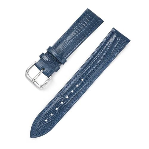 Bracelet de montre en cuir véritable lézard yyingjia 12mm à 22mm
