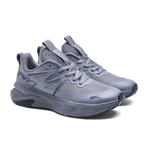 Image of ASIAN Quantum-24 Men's Running Shoes | KPU & Breathable Knit Upper, Energy Return Sole, Memory Foam Cushioning, High Grip Traction, Stylish Lightweight Sneakers