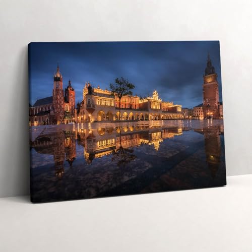 Cracovie Rynek Sukiennice toile murale pour creer une ambiance galerie d'art chez soi