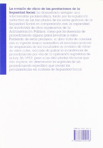 La revisión de oficio de las prestaciones de la Seguridad Social