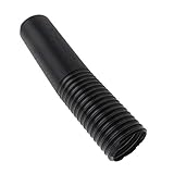 Starke, langlebiges Design HONGYAN 1m 80mm-Schwarz-Auto Luftansaugschlauch Ducting-Feed Rohr Schlauch flexibel for Luftfilter Universal