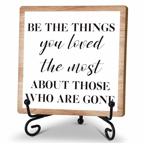 Sympathy-Gifts-For-Loss-Of-Loved-One-Celebration-Of-Life-Decorations-Desk-Decor-For-Home-Bedroom-Be-The-Things-You-Loved-The-Most-About-Those-Who-Are-Gone-Sign-Memorial-Wooden-Sign-With-Stand-A29 Sympathy Gifts For Loss Of Loved One Celebration Of Life Decorations Desk Decor For Home Bedroom Be The Things You Loved The Most About Those Who Are Gone Sign Memorial Wooden Sign With Stand A29