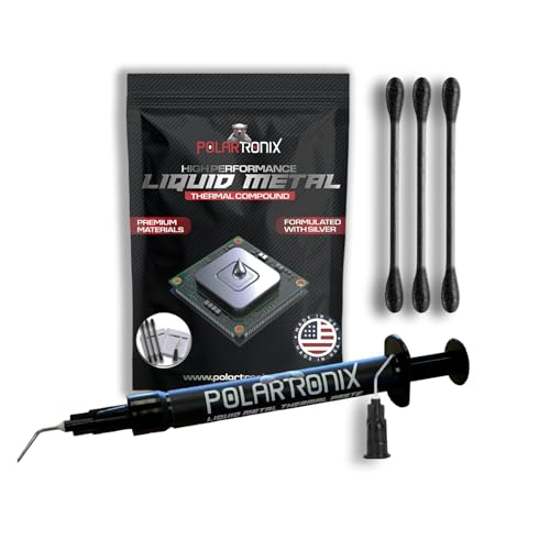 PolarTronix Liquid Metal Thermal Paste 1.5 Gram - Multiple...