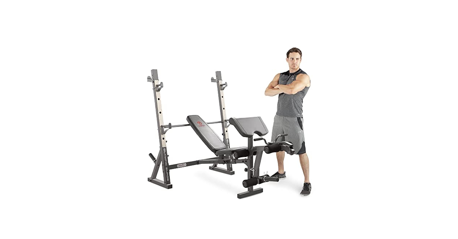 Amazon.com : Marcy Olympic Weight Bench for Full-Body