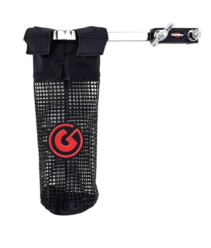 Gibraltar Deluxe Drumstick Holder, Attaches to Any Drum Stand, Durable Detachable Soft Bag for...