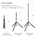 Wig Stand Tripod Mannequin Head Stand Heavy Duty Metal Adjustable Wig Head Stand for Canvas Block Head Styling Making Wigs Displaying Cosmetology Hairdressing Training Manikin Head with Carry Bag