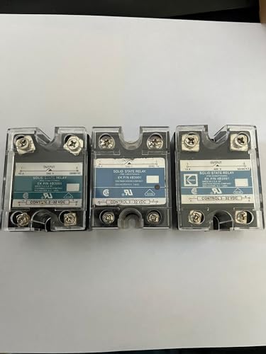 Relais à semi-conducteurs monophasé SSR 40A 25A 10A entrée 3-32VDC sortie 240VAC