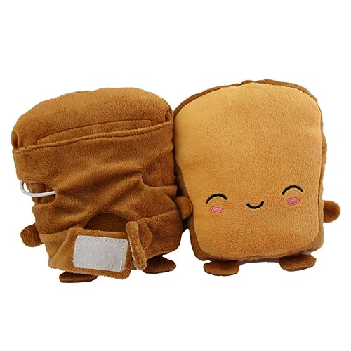 SUPVOX Thick Winter Gloves Heated Cartoon Gloves Power Ideal for Typing and Outdoor