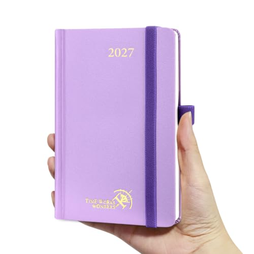 POPRUN Kalender 2027 Klein Taschenkalender A6(15,6 x 10cm) Hardcover
