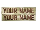 2 Pieces 3 Color OCP Air Force Name Tape, Army/3C Army SF/3C Space Force Name Tape, Sew on or with Hook Fastener