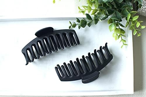 HKD SALES Modern Butterfly Hair Clip Mat Hair Accessories for Women and Girl MULTICOLOUR PIS OF 2