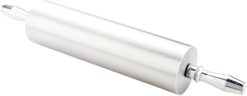 Miniatura 2 de Restaurantware - Rodillo de 21.25 pulgadas, 1 rodillo largo para hornear, asas contorneadas, lavavajillas, alfiler de masa de aluminio, aplanar y